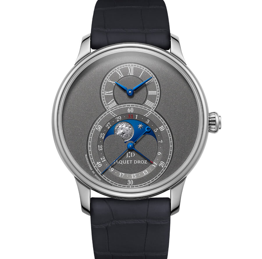 The New Jaquet Droz Grande Seconde Moon Anthracite