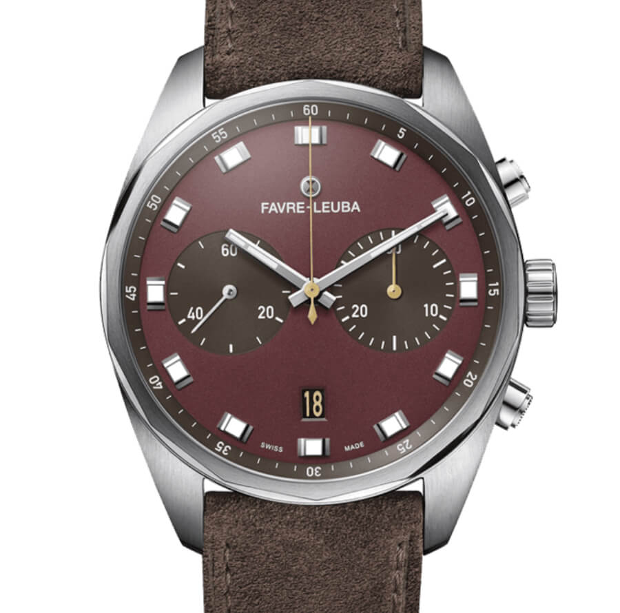 Favre-Leuba Sky Chief Chronograph Red Dial