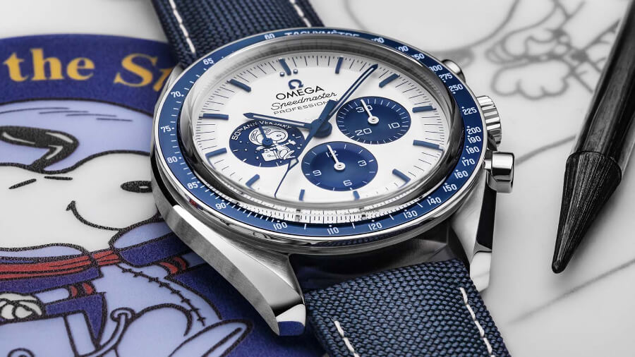 Omega Speedmaster “Silver Snoopy Award” 50th Anniversary Ref. 310.32.42.50.02.001 Watch Review