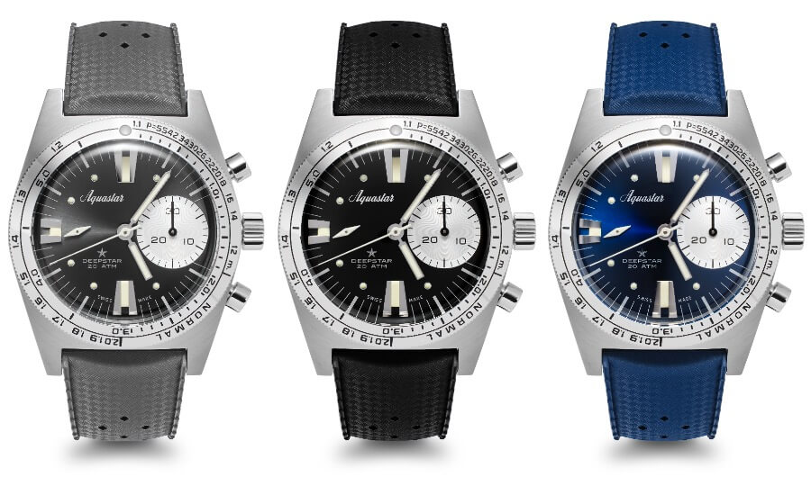 Aquastar Deepstar Chronograph Watch 2020