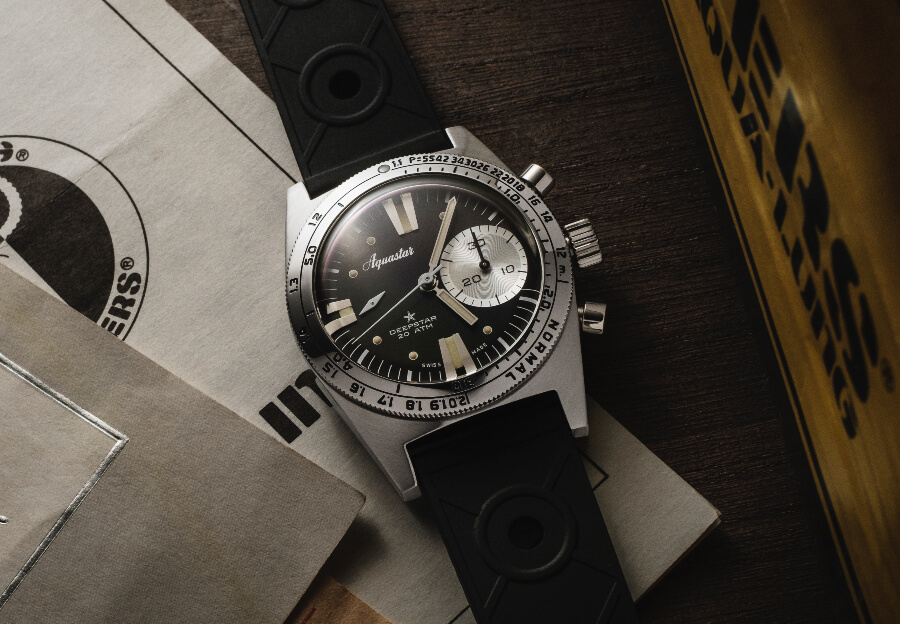 Aquastar Deepstar Chronograph Watch Review