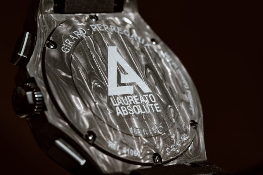 Girard-Perregaux Laureato Absolute Crystal Rock Case Back