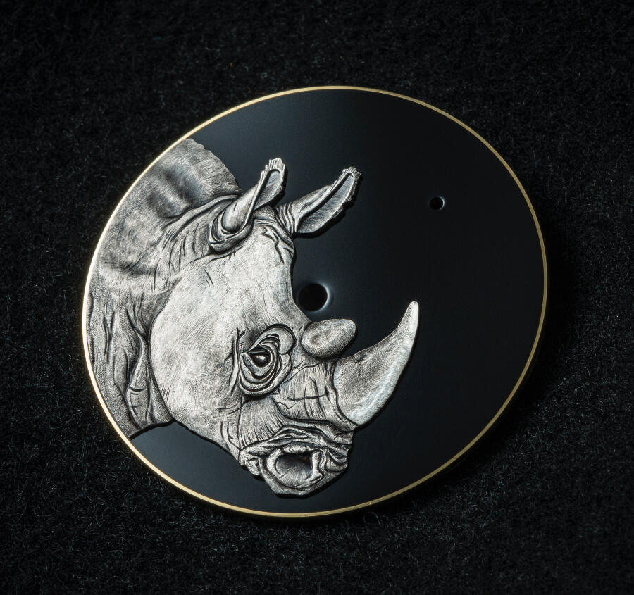 Speake-Marin Art-Series Rhinoceros Dial