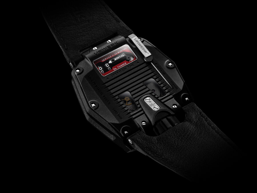 Urwerk UR-220 All Black Case Back