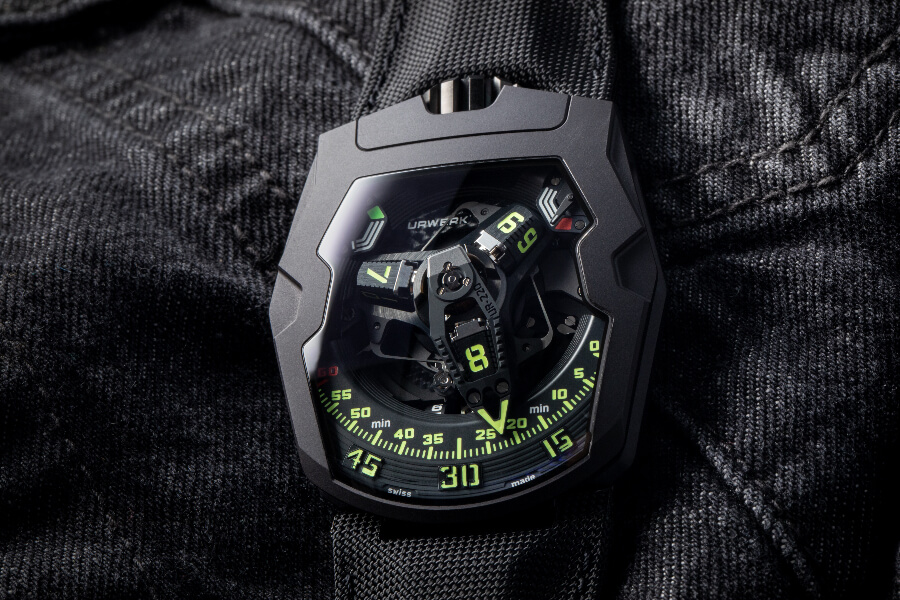 Urwerk UR-220 “Falcon Project” All Black edition
