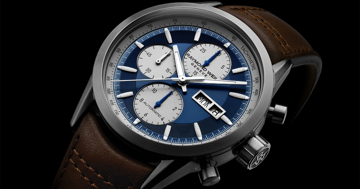 Raymond Weil Freelancer Chronograph Deep Blue Satin Dial (Price, Pictures and Specifications)