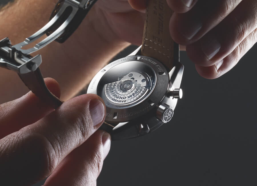 Raymond Weil Freelancer Chronograph Deep Blue Satin Dial In House Movement