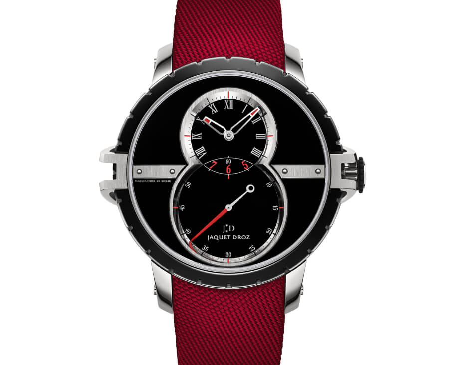 Men Watches Jaquet Droz SW Steel-Ceramic