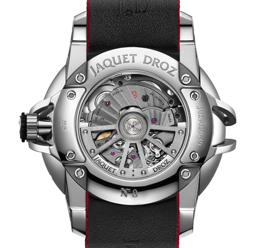 Jaquet Droz SW Steel-Ceramic In House Movement
