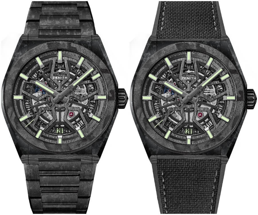 The New Zenith Defy Classic Carbon