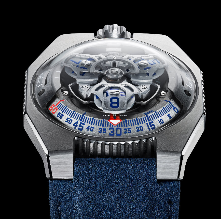 The Nw Urwerk UR-100V Iron