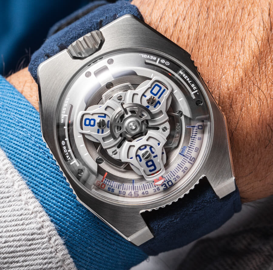 Urwerk UR-100V Iron Watch Review