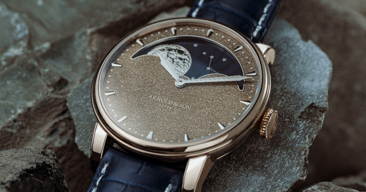 Arnold & Son Perpetual Moon Obsidian (Price, Pictures and Specifications)