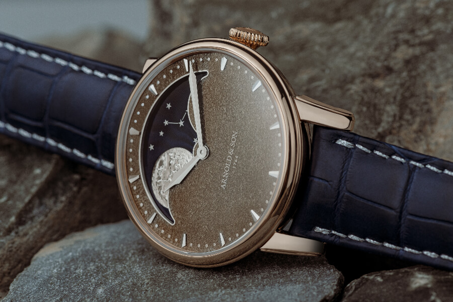 Arnold & Son Perpetual Moon Obsidian Watch Review