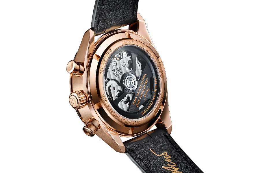 TAG Heuer Carrera Chronograph Jack Heuer Birthday Gold Limited Edition In House Movement