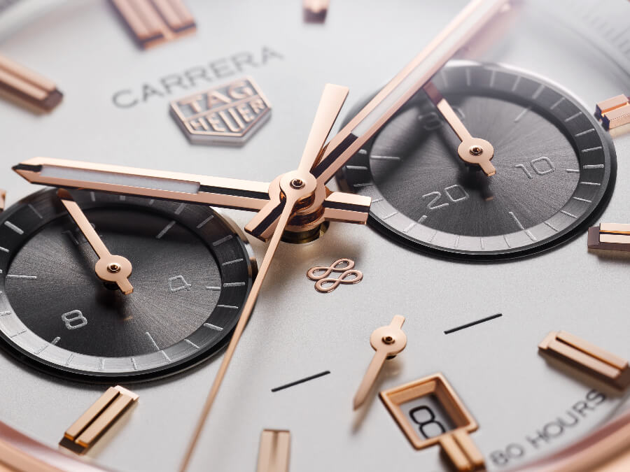 TAG Heuer Carrera Chronograph Jack Heuer Birthday Gold Limited Edition Dial