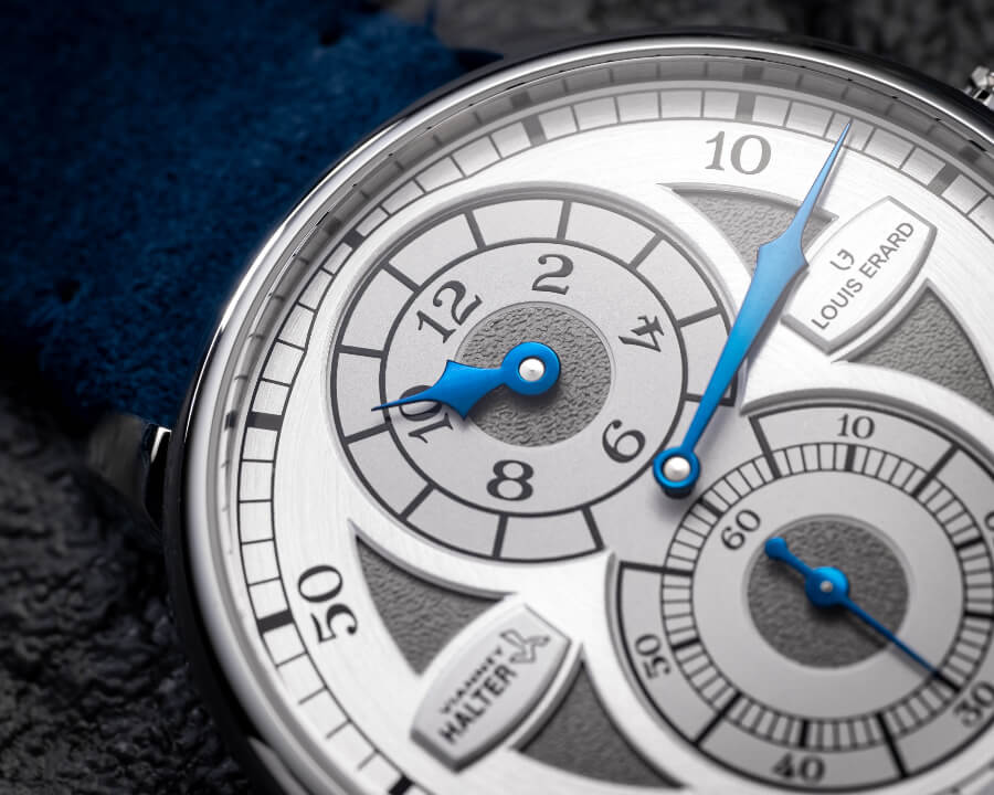 Le Régulateur Louis Erard x Vianney Halter Dial