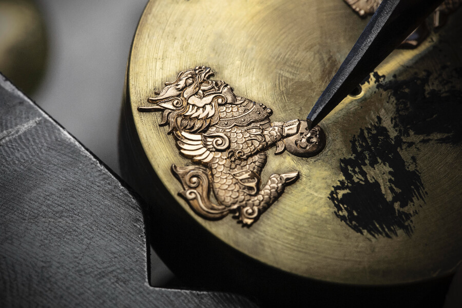 Vacheron Constantin Traditionnelle Tourbillon 89000/000R-B645 Pounced Ornament