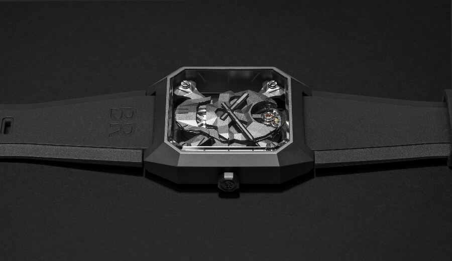 Bell & Ross BR 01 Cyber Skull Ref. BR01-CSK-CE/SRB