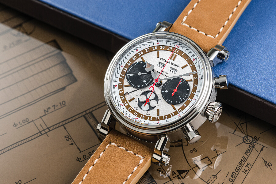 Valjoux 88 Speake-Marin London Chronograph Triple Date