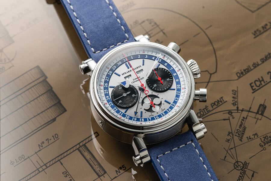 Speake-Marin London Chronograph Triple Date Ref. 514208010