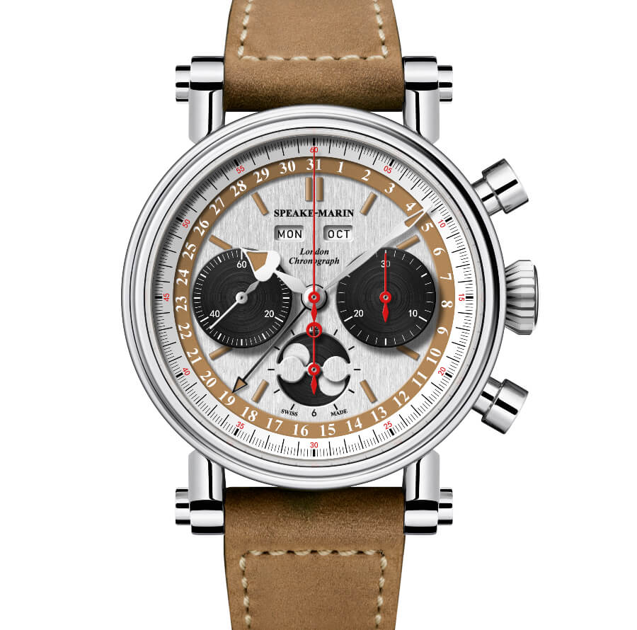 Speake-Marin London Chronograph Triple Date Valjoux 88