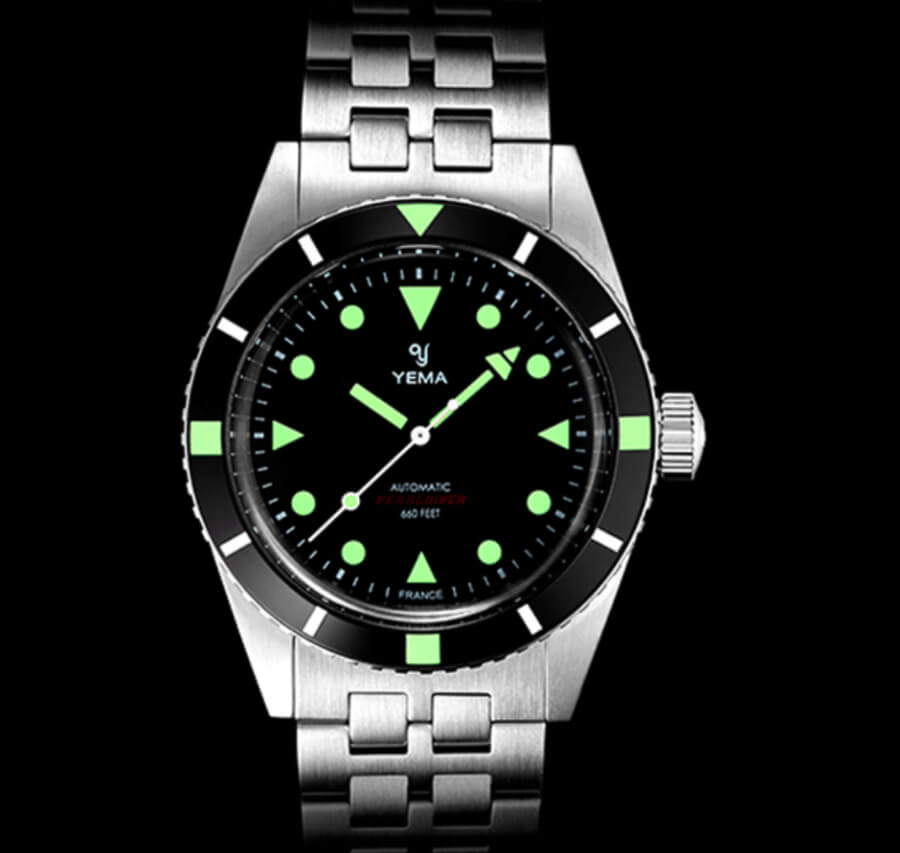 Yema Pearldiver Super Luminova