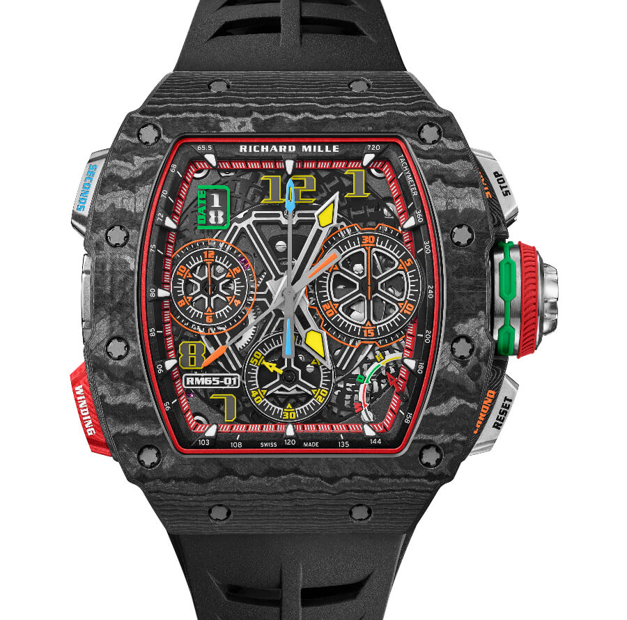 Men Watches Richard Mille RM 65-01 Automatic Split Seconds Chronograph