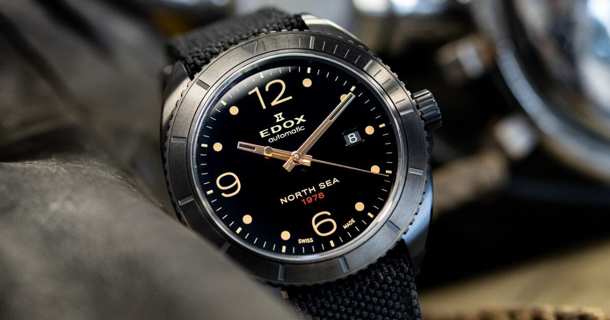 Edox North Sea 1978 The Inverse Moon Landing (Price, Pictures and Specifications)