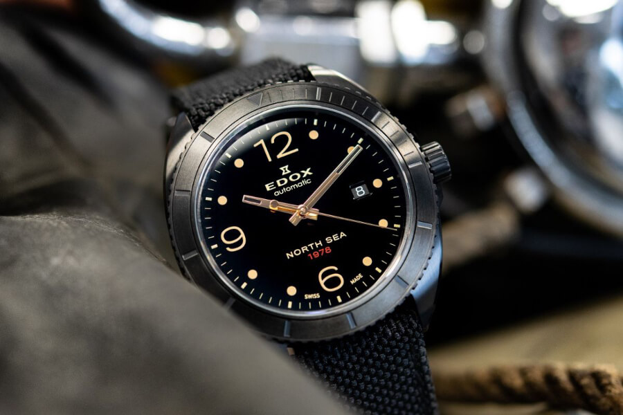 Review Edox North Sea 1978 Automatic Special Edition- The Inverse Moon Landing