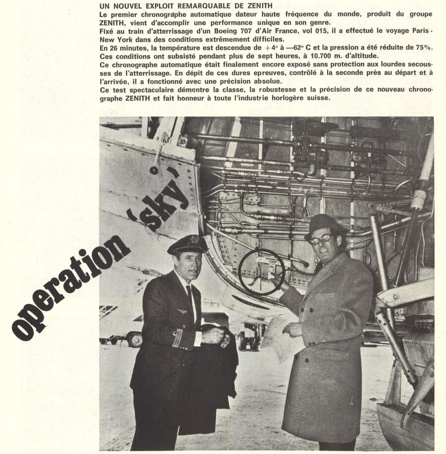 Zenith’s “Operation Sky”
