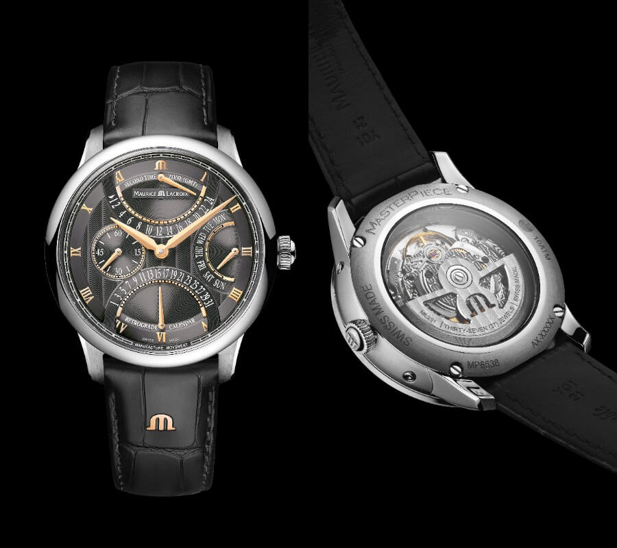 Maurice Lacroix Masterpiece Triple Retrograde Ref. MP6538-SS001-310-1