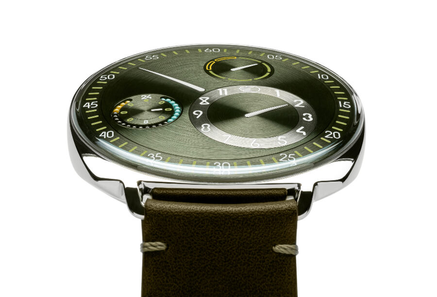 Ressence Type 1 Squared X Green Dial Watch