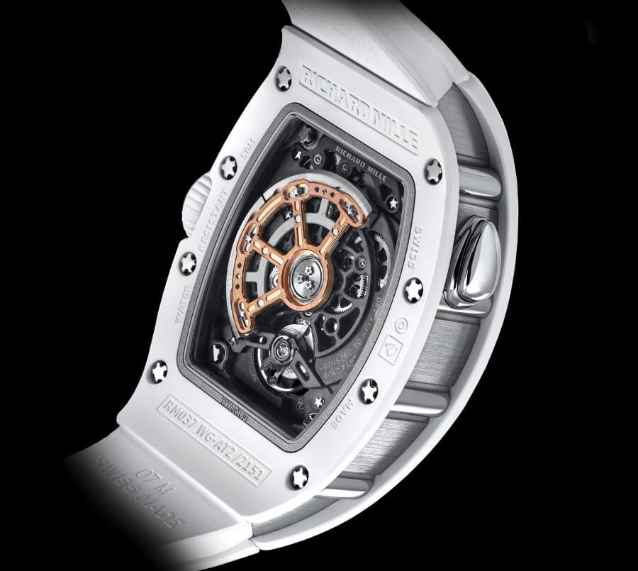 Richard Mille RM 037 White Ceramic Automatic In House Movement