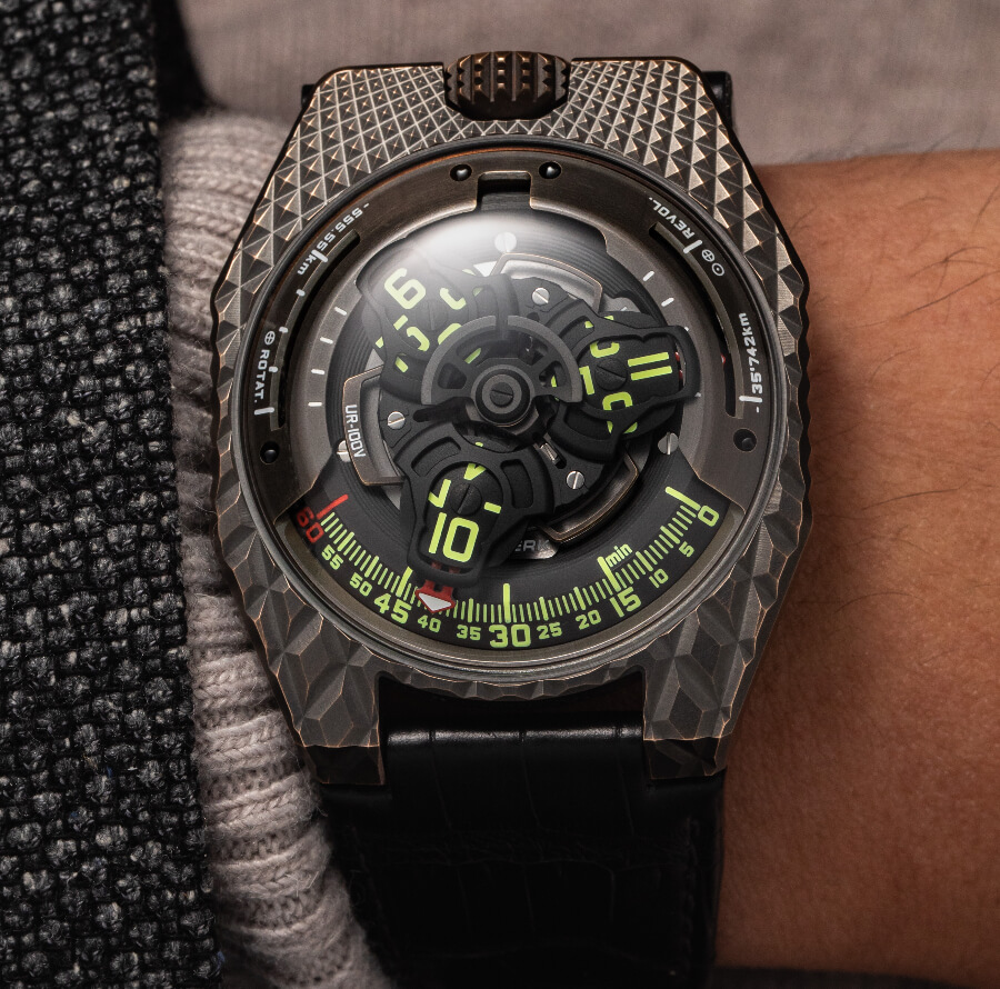 Urwerk UR-100V T-Rex Watch Review