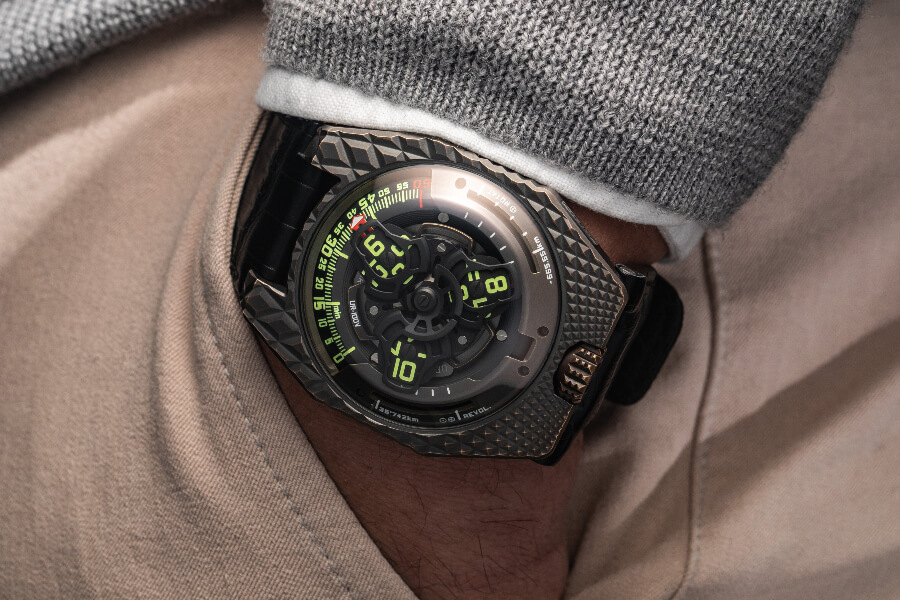Urwerk UR-100V T-Rex Watch