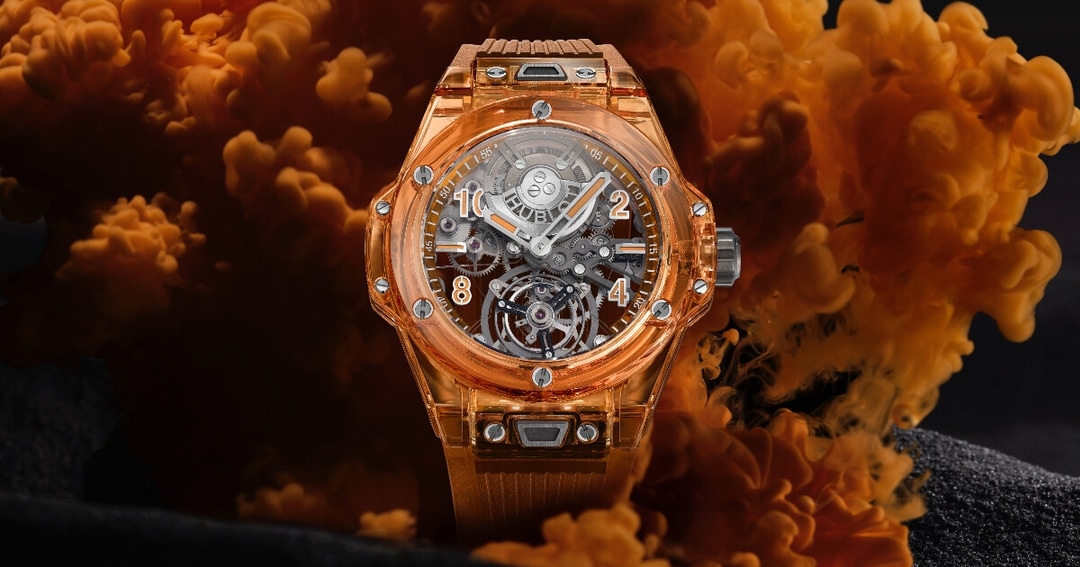hublot tourbillon orange