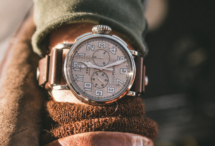 Zenith Pilot Type 20 Silver Chronograph Watch Review