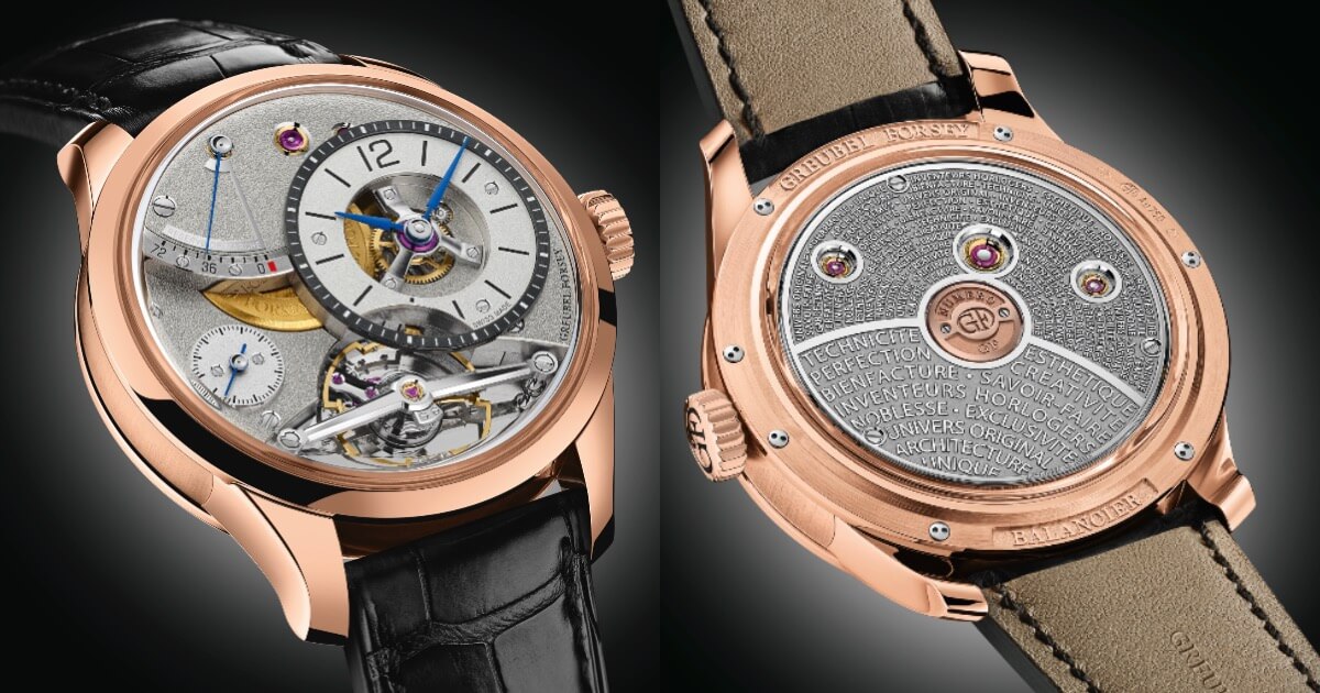 Greubel Forsey Balancier Contemporain In 5N Red Gold (Price, Pictures and Specifications)