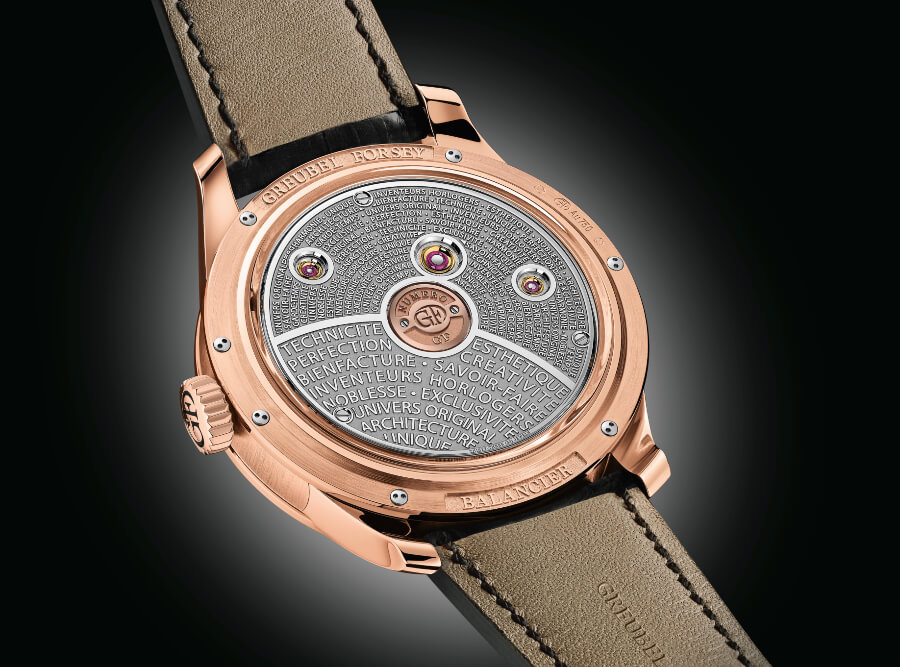 Greubel Forsey Balancier Contemporain In 5N Red Gold In House Movement