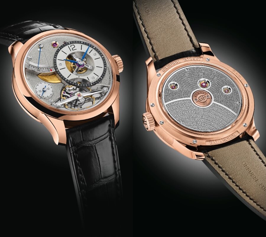 Review Greubel Forsey Balancier Contemporain In 5N Red Gold