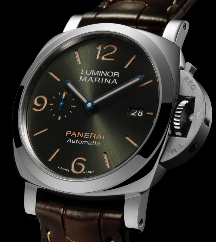 Green Dial Men Watch