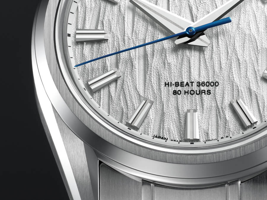 Grand Seiko Heritage Hi-Beat “White Birch” SLGH005 Dial