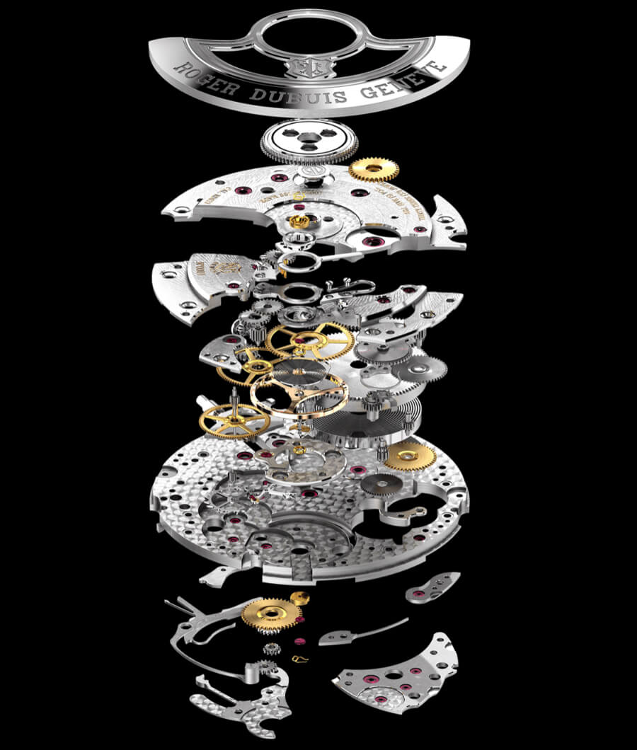 Roger Dubuis Calibre RD821 In House Movement