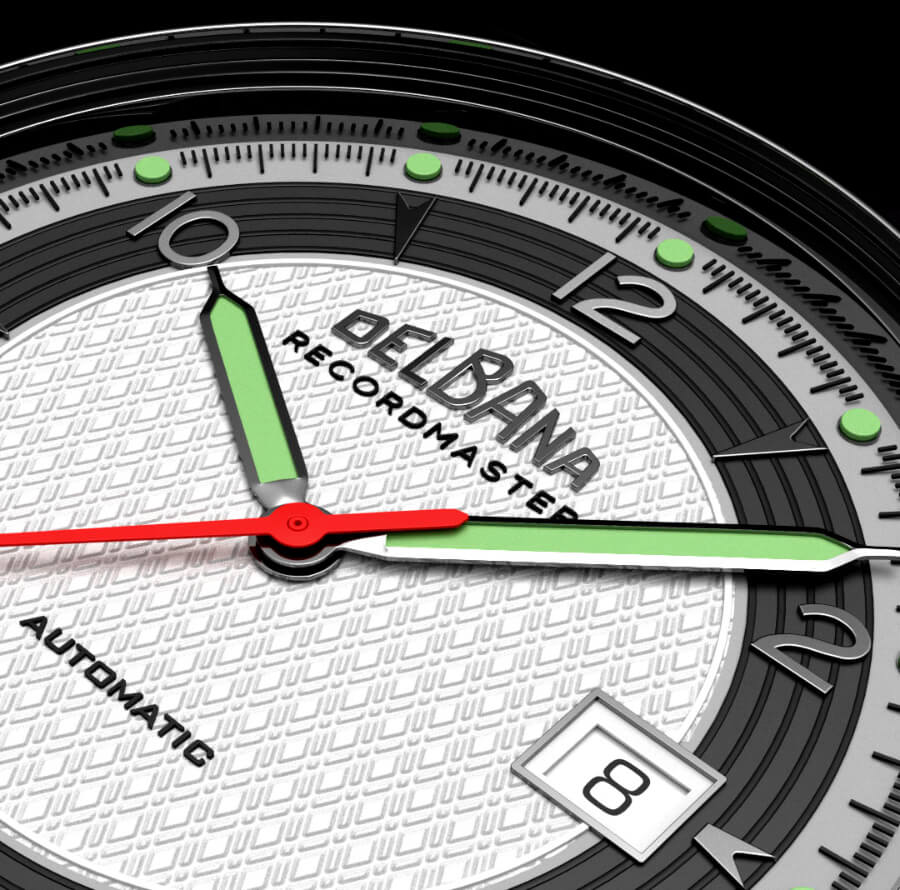Delbana Recordmaster Watch Dial