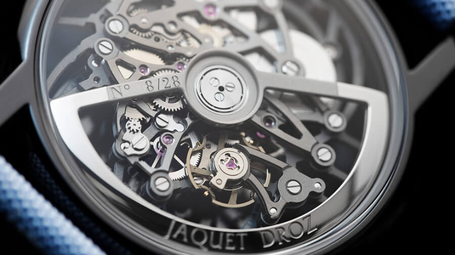 Jaquet Droz Grande Seconde Skelet-One Ceramic In House movement