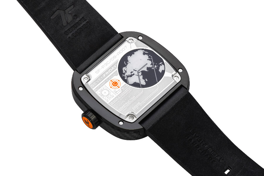 Sevenfriday P3C/09 Orange Carbon