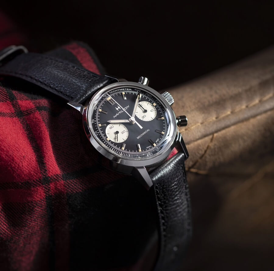 Men Watches Hamilton Intra-Matic Chronograph H