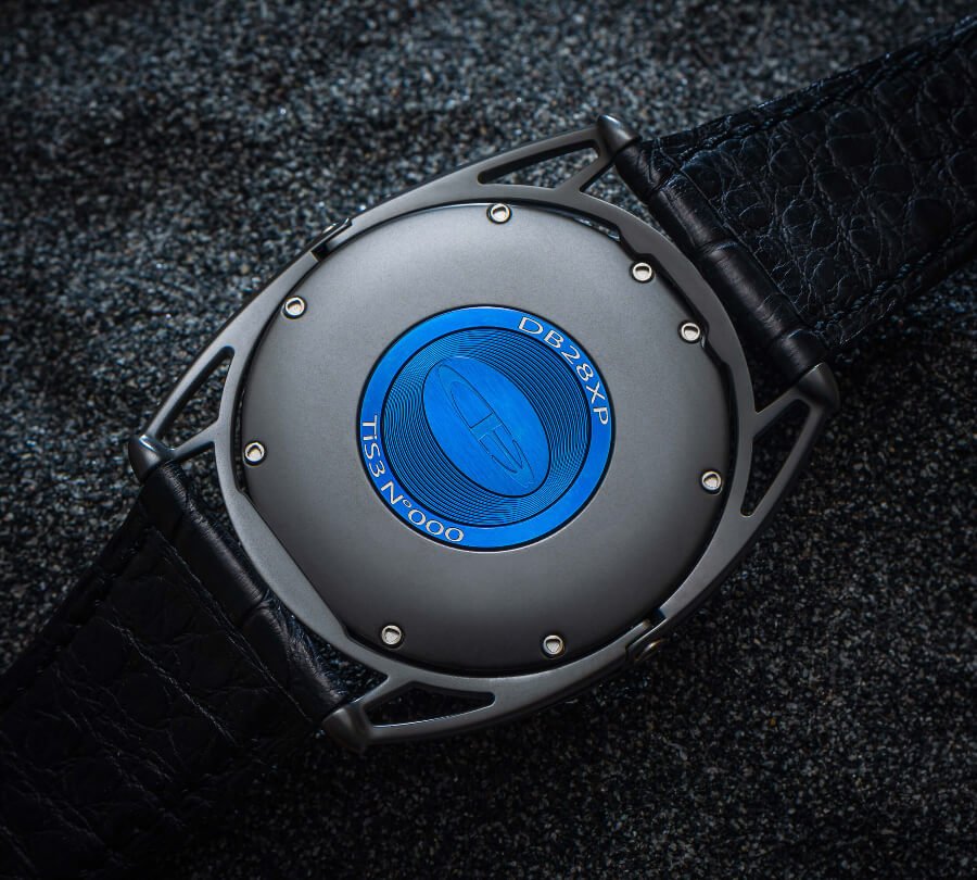 De Bethune DB28XP Meteorite Case Back