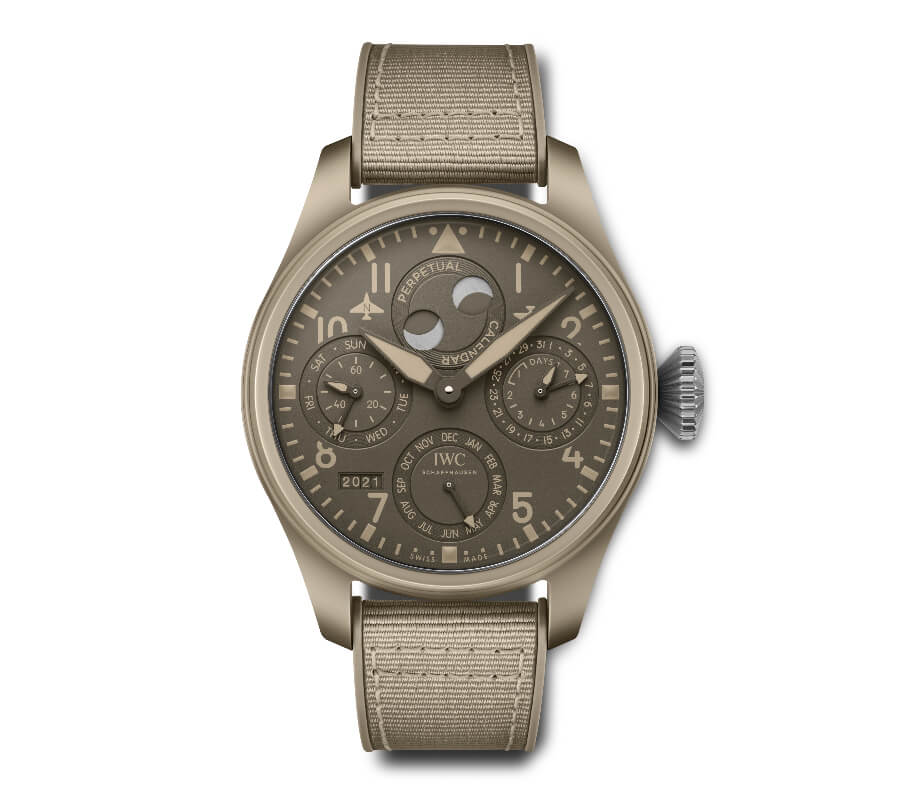 IWC Big Pilot’s Watch Perpetual Calendar Top Gun Edition “Mojave Desert” Watch Ref. IW503004